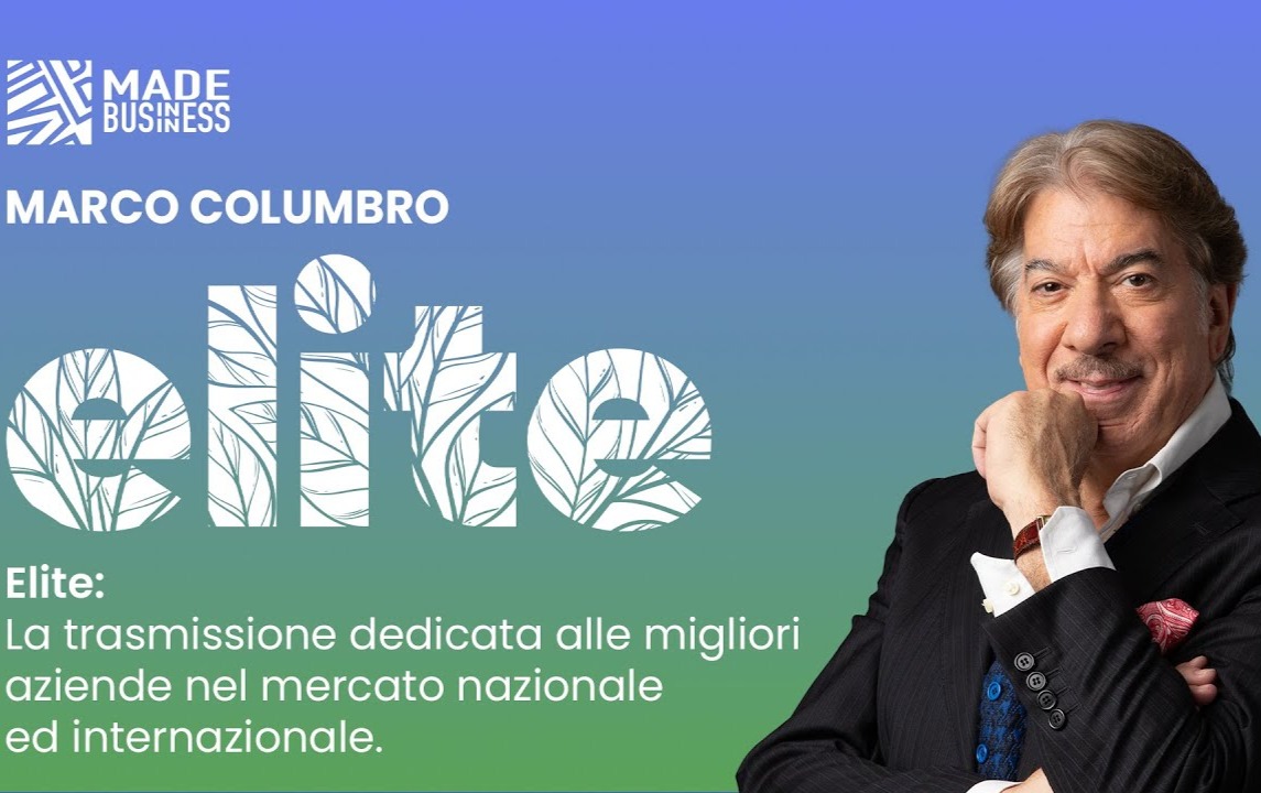 Marco Columbro intervista Daniele Iudicone per la trasmissione Elite