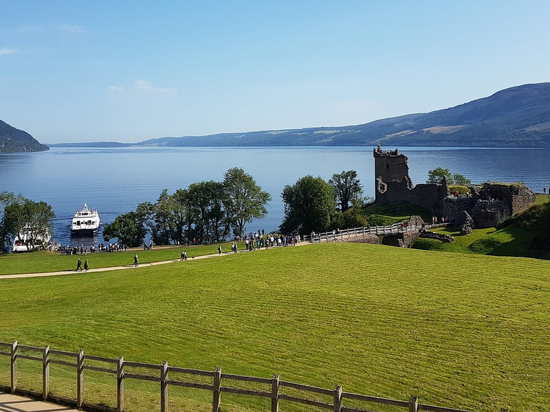 Il Castello di Urquart sul lago di LochNess