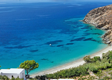Spiaggia di Aegiali Levrossos Amorgos