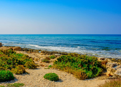 Spiaggia di Loukkos Tou Mandi Cipro  