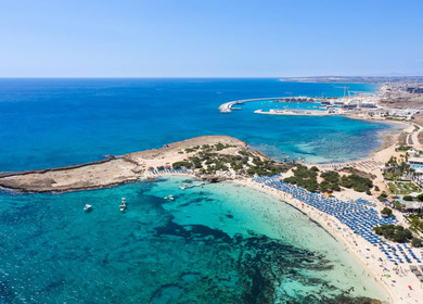 Spiaggia di Makronissos Cipro  