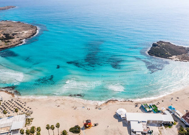 Spiaggia di Nissi Cipro 