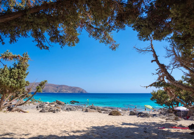 Spiaggia di Kedrodasos Creta  