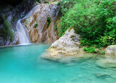 Waterfall Nidri Lefkada