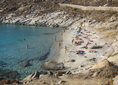 Spiaggia di Kapari Mykonos