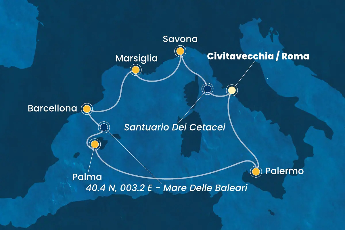 Itinerario Costa Toscana