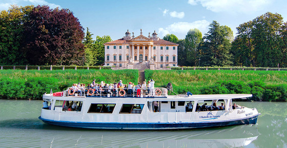 Mini crociera in battello sulle Ville Venete